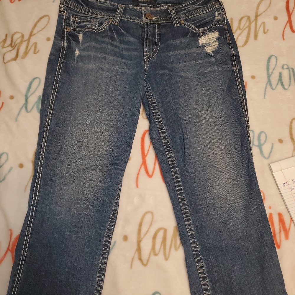 Silver Jeans Suki Capri